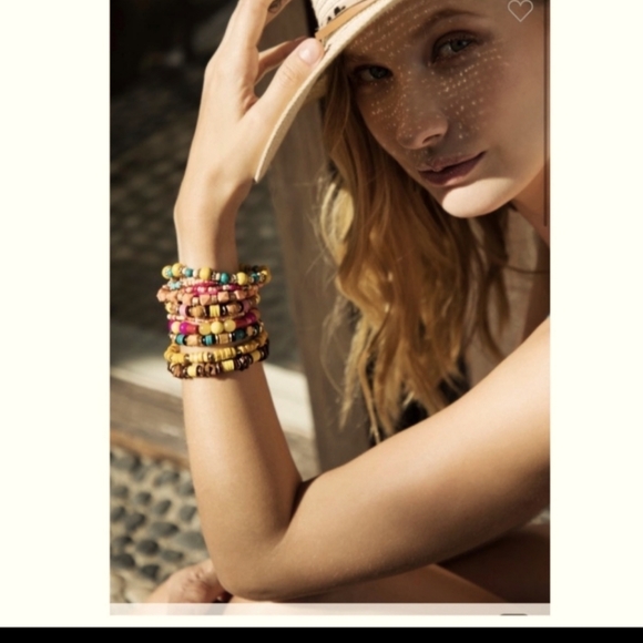 Lined Stacked Bracelet